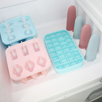 Прессформы силикона BPA свободные персонализированные для делать Lolly льда Popsicle
