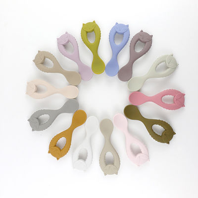 Новая детская ложка для кормления, пищевой силикон