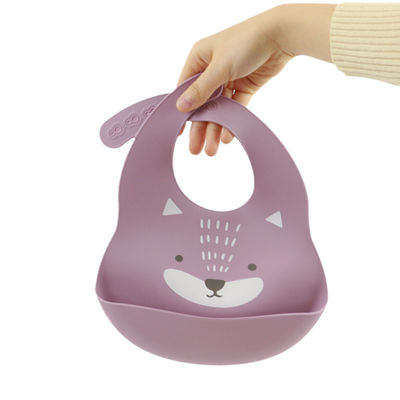 Bibs силикона Newborn младенца милые с материалом Eco уловителя мякиша дружелюбным