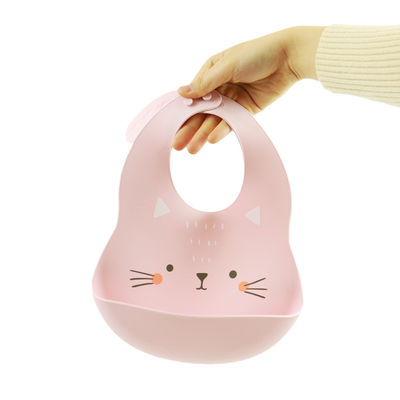 Bibs силикона Newborn младенца милые с материалом Eco уловителя мякиша дружелюбным