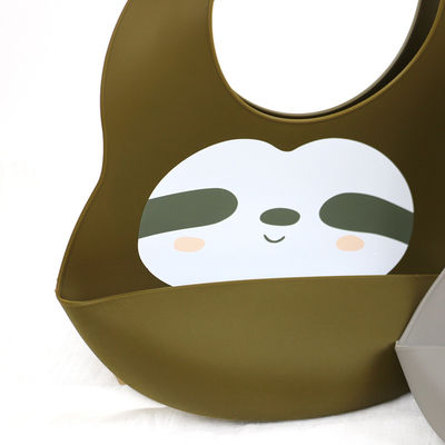 Bibs силикона Newborn младенца милые с материалом Eco уловителя мякиша дружелюбным