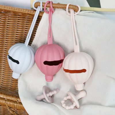 Горячий случай Pacifier силикона воздушного шара, OEM случая держателя Eco дружелюбный фиктивный