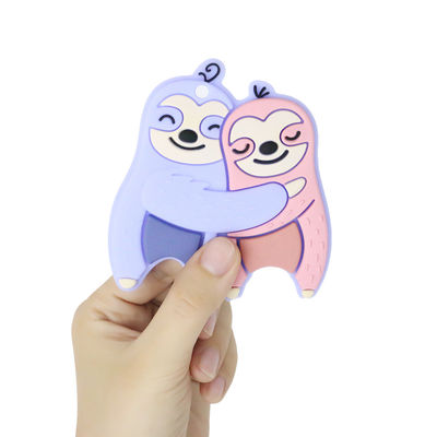 Красочным силикон персонализированный младенцем Teether с формой Dino лошади овец
