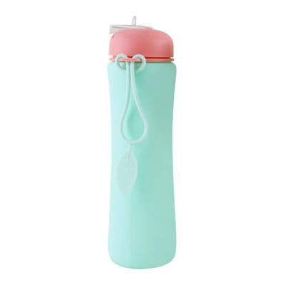 Нежность складное 500Ml бутылки с водой силикона ODM OEM для бега