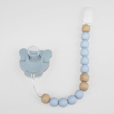 Цепь Pacifier младенца силикона качества еды с милой животной формой панды