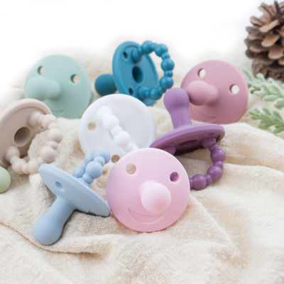 Держатель мешка случая Pacifier силикона формы киски кота для pacifiers прорезывания зубов малыша младенца