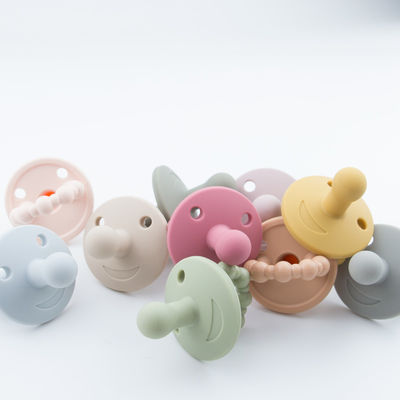 Держатель мешка случая Pacifier силикона формы киски кота для pacifiers прорезывания зубов малыша младенца