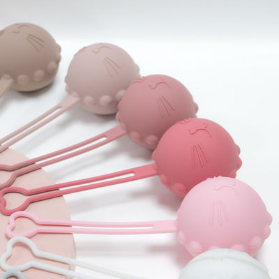 Случай Pacifier силикона качества еды, форма котенка кота мешка держателя силикона фиктивная
