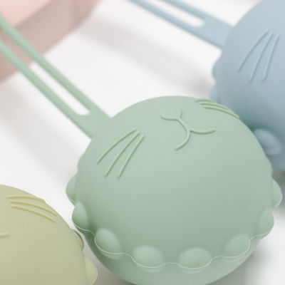 Случай Pacifier силикона качества еды, форма котенка кота мешка держателя силикона фиктивная