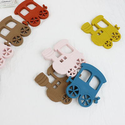 Маленький младенец Teether силикона поезда для игрушки ожерелья не токсической