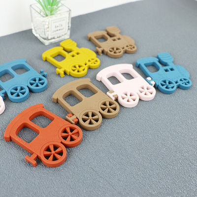 Маленький младенец Teether силикона поезда для игрушки ожерелья не токсической