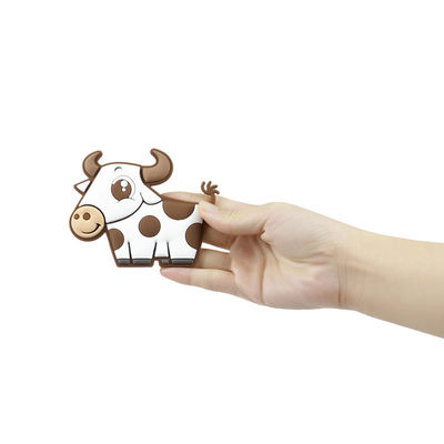 Силикон Teether коровы BPA свободный, Chewable игрушки прорезывания зубов силикона младенца для нянча подарка