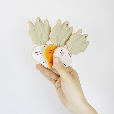 Силикон персонализированный зайчиком Teether BPA овец свободное для Newborn младенца