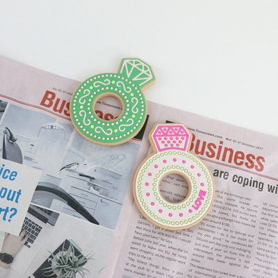Младенец Teether силикона диаманта мультфильма, не токсические кольца прорезывания зубов силикона