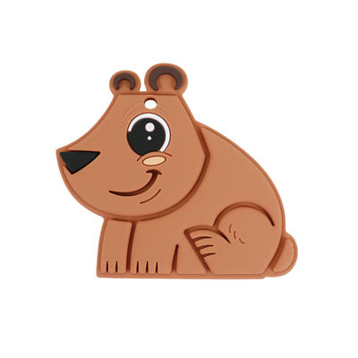 Младенец Teether BPA свободное Eco силикона качества еды медведя дружелюбное