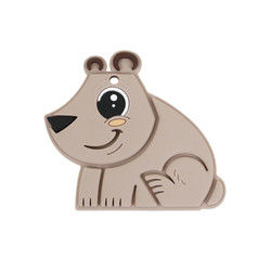 Младенец Teether BPA свободное Eco силикона качества еды медведя дружелюбное