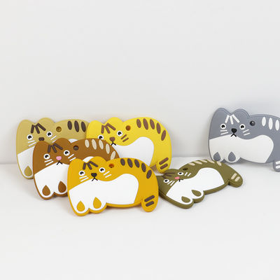 Животный младенец Teether BPA силикона котенка кота свободное для прорезывания зубов малыша