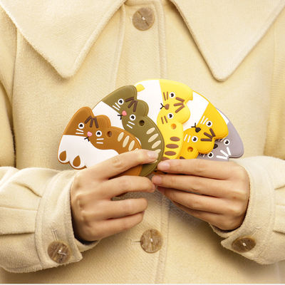 Животный младенец Teether BPA силикона котенка кота свободное для прорезывания зубов малыша