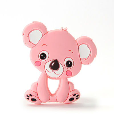 Животный младенец Teether BPA силикона котенка кота свободное для прорезывания зубов малыша