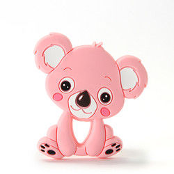 Животный младенец Teether BPA силикона котенка кота свободное для прорезывания зубов малыша