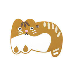 Животный младенец Teether BPA силикона котенка кота свободное для прорезывания зубов малыша