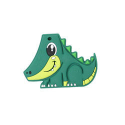 Картина мультфильма Teether игрушки младенца силикона качества еды для успокаивая прорезывания зубов