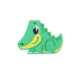 Картина мультфильма Teether игрушки младенца силикона качества еды для успокаивая прорезывания зубов