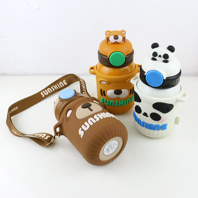животная бутылка Thermos нержавеющей стали 550ml с крышкой силикона