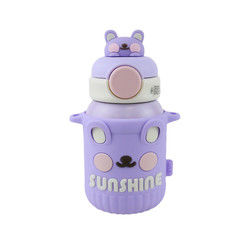 животная бутылка Thermos нержавеющей стали 550ml с крышкой силикона