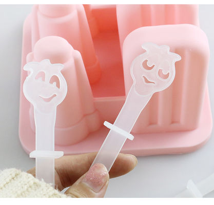 Цвет Panton персонализировал прессформы силикона, Popsicle BPA свободный отливает в форму для семьи