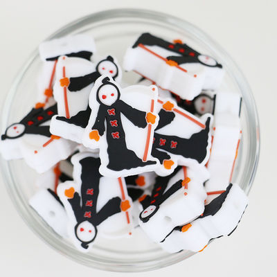 Шарики DIY силикона серии хеллоуина фокусные для ручки Keychains