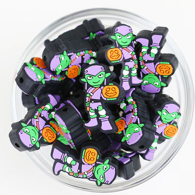 Шарики DIY силикона серии хеллоуина фокусные для ручки Keychains