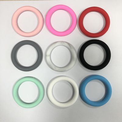 Шарики колцеобразного уплотнения оптового силикона PISSEN фокусные для keychains DIY