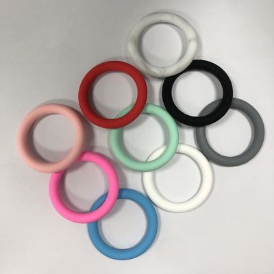 Шарики колцеобразного уплотнения оптового силикона PISSEN фокусные для keychains DIY