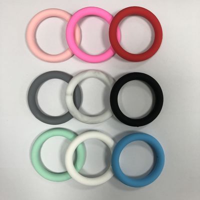 Шарики колцеобразного уплотнения оптового силикона PISSEN фокусные для keychains DIY