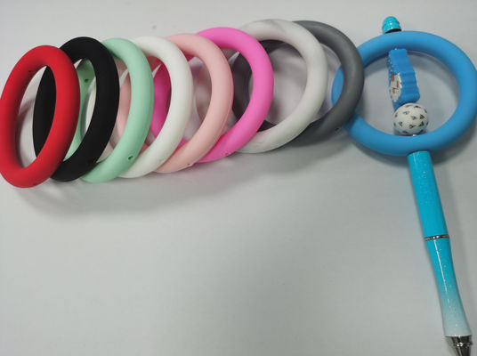 Украшение шариков BPA свободное DIY нетоксического колцеобразного уплотнения силикона фокусное ключевое цепное