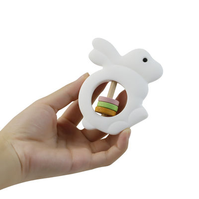 Силикон Teether BPA свободный для игрушек трещотки силикона качества еды заботы младенца прорезывания зубов успокаивая