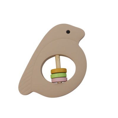 Силикон Teether BPA свободный для игрушек трещотки силикона качества еды заботы младенца прорезывания зубов успокаивая