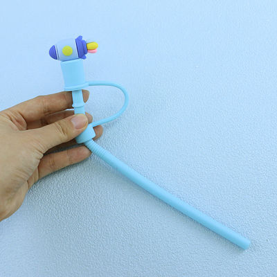 Нетоксическая различная материальная солома размера/Sippy Topper очаровывает крышку соломы силикона