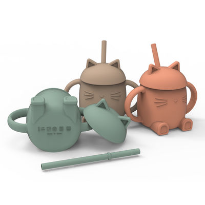 Силикона пищевого сорта соломинка Sippy Cup 200 мл
