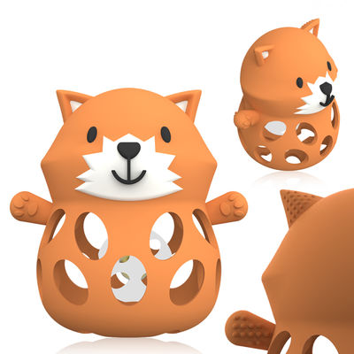 PAISEN BPA Free Animal Baby Teething Toy Food Grade Силиконный зубные перчатки Антипадающие запястья ручные зубы детские жевательные игрушки