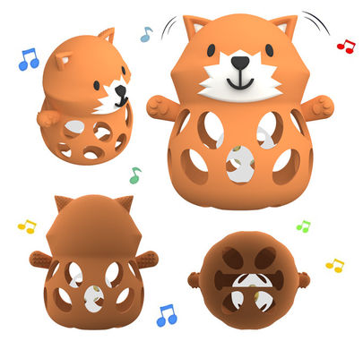 PAISEN BPA Free Animal Baby Teething Toy Food Grade Силиконный зубные перчатки Антипадающие запястья ручные зубы детские жевательные игрушки