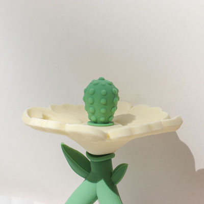 PAISEN Custom Flower Baby Feeding Teether Chew Toys Food Grade Baby Silicone Teether Molar Toys Baby Hand Teether Продукт, предназначенный для детей с силиконовыми зубами