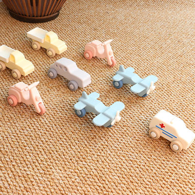 Мягкие игрушки для автомобилей и самолетов из силикона Монтессори ️ Нетоксичные игрушки для развития детей