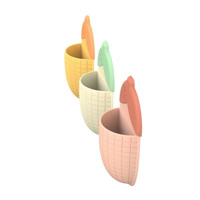 Милый держатель для зубной пасты в форме кукурузы на присоске – многофункциональный органайзер для ванной комнаты