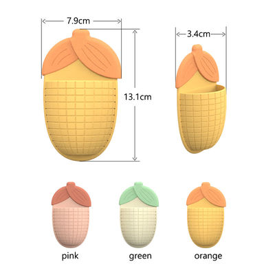Милый держатель для зубной пасты в форме кукурузы на присоске – многофункциональный органайзер для ванной комнаты