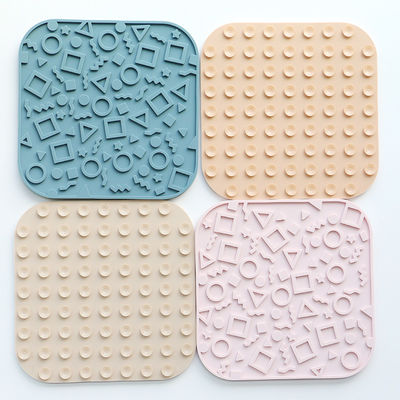 PAISEN Custom Silicone Pet Dog Lick Pad Mat Легко очищаемые всасывающие чаши для здорового питания собак кошек Пищевые миски для домашних животных