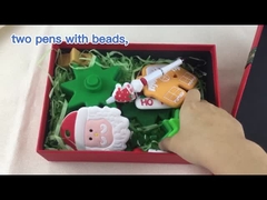 Силикон младенца качества еды OEM забавляется Eco дружелюбное для штабелировать рождественской елки